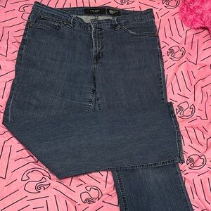 Nine West Women's Deep Blue Straight Leg Jeans